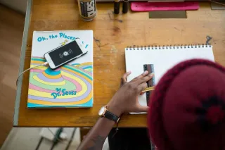 A student in an educational setting