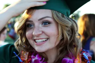 A graduation ceremony